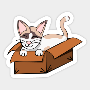 Kitty Kardboard Sticker